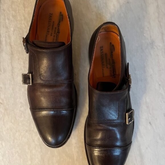 Santoni Double Monkstrap for Tassinari main image 5